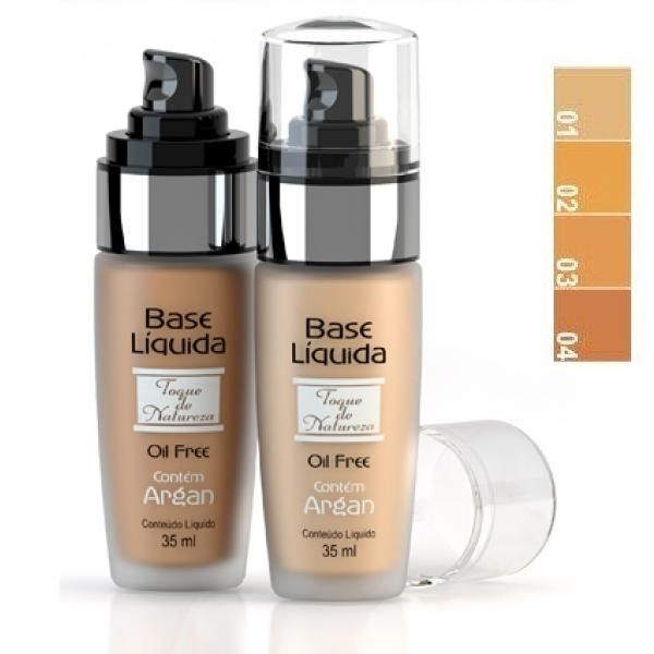 Base Líquida Toque de Natureza Argan 35 ml